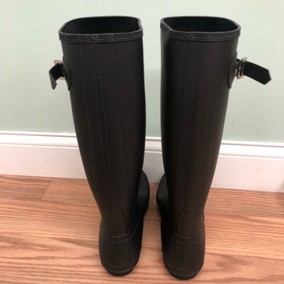 Hunter | Women's Original Tall Boots | Matte Black | Various Sizes - Picture 4 of 5